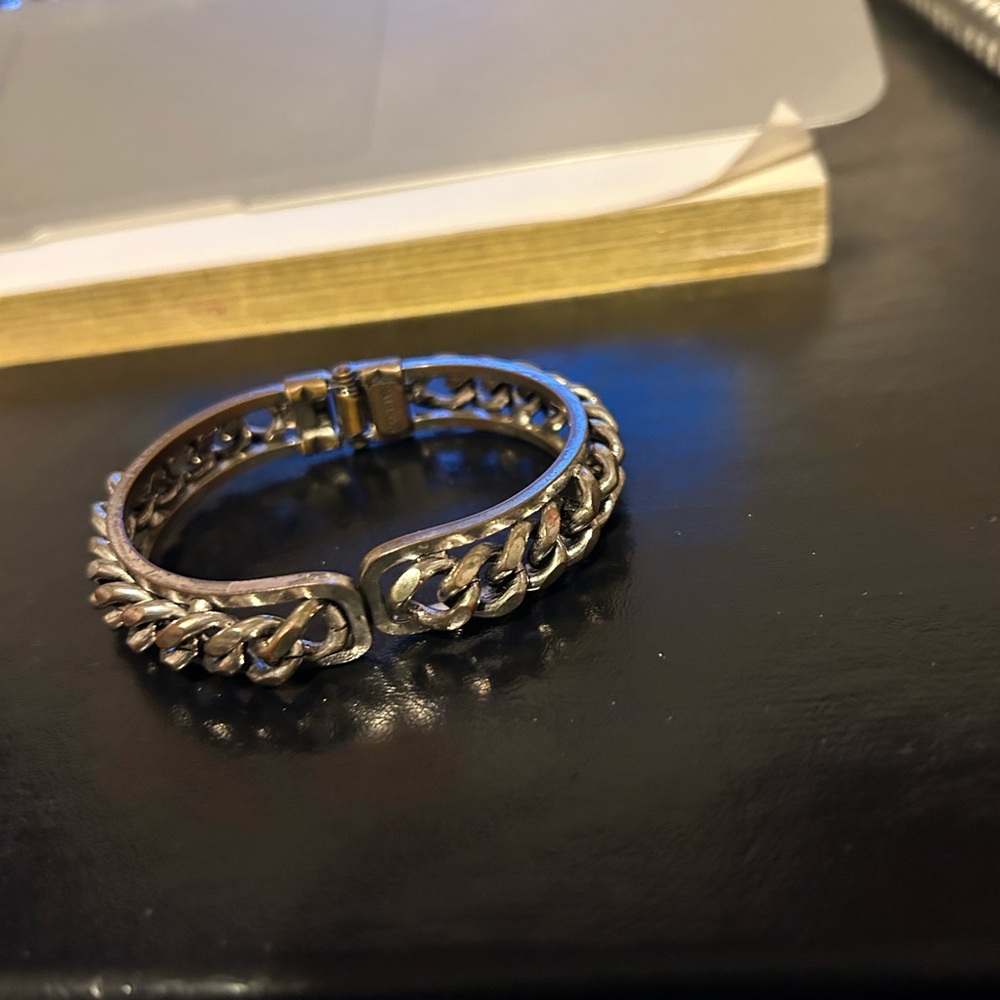 FALLON Silver Chain Bracelet